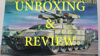 BMPT-72 Tiger Model Terminator II 1/35 Unboxing - Fire Support Vehicle