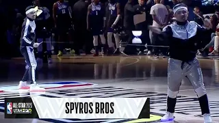 Spyros Bros Performs at NBA All Star Game 2023!