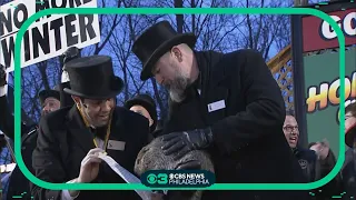 Watch: Punxsutawney Phil delivers his Groundhog Day 2024 forecast