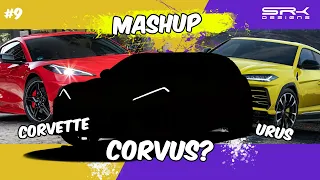 Chevrolet Corvette SUV - Lamborghini Urus + Chevrolet Corvette - Mashup 9 | SRK Designs