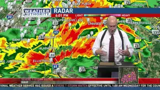 #LiveOn3340: James Spann's tornado coverage on Super Tuesday 2016