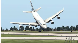 Worst Planes Emergency Landing Ever In 2022 | Xplane11