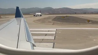 Delta Airlines Embraer 175 Take off from Salt Lake City (SLC)