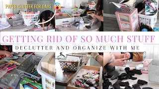 Massive declutter and organize |  Getting rid of so much stuff |  Simplifying my home 🙌