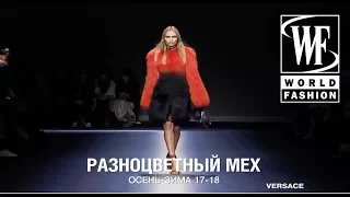 Разноцветный Мех Осень/Зима 17-18