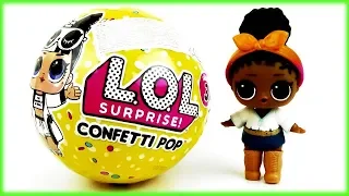 LOL SURPRISE CONFETTI POP КУКЛЫ ЛОЛ 3 серии Шар сюрприз конфетти поп #лол