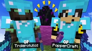 ¡LA MEJOR PARTIDA DE EGGWARS! 🔥😱 FINAL INESPERADO... con POPPERCRAFT - EGGWARS MINECRAFT