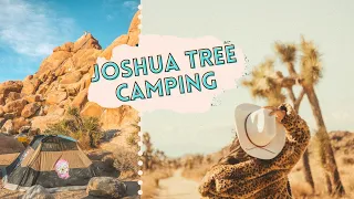 Joshua Tree Camping INDIAN COVE CAMPGROUND FULL TOUR | joshua tree national park camping vlog