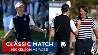 Phil Mickelson vs Justin Rose | Extended Highlights | 2012 Ryder Cup