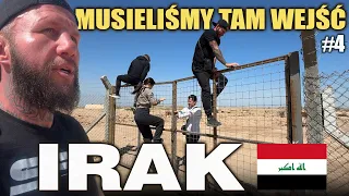 Irak - mogliśmy mieć kłopoty. Nielegalne wejście do pałacu… Samarra