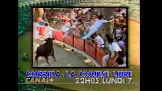 CANAL+ Bande-annonce "La Course Libre" (7 juillet 1986)