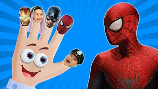 Finger Family Superheros | Action Songs for Kids and Nursery Rhymes | BalaLand