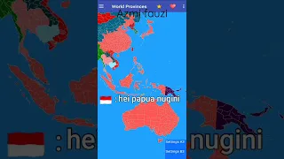 KETIKA INDONESIA MENYERANG PAPUA NUGINI SAMPAI TAK TERSISA | WORLD PROVINCES  PART16 #shorts