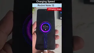 Redmi Note 12 Charging Speed Test