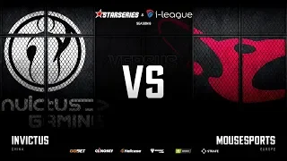 [RU] Invictus vs mousesports | Map 2: Train | StarSeries i-League Season 8 Finals