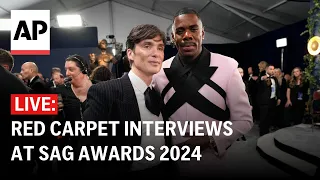 SAG Awards 2024 LIVE: Interviews from the red carpet