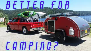 Do Teardrops Make Better Camp Trailers?  An Honest Opinion