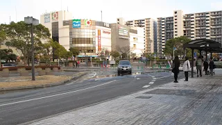2011年03月11日・ 東日本大震災当日の千葉市美浜区の映像 (地震の瞬間～直後の映像)