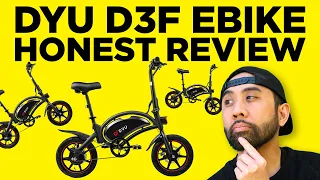 DYU D3F Folding Electric Bike Unboxing & Full Test Ride | RunPlayBack