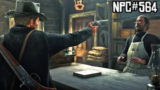 How many NPC's robbed till Arthur makes $50,000 dollars in Red Dead Redemption 2? (50k special)