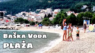 Chwila bez deszczu - Baška Voda plaża / Chorwacja 2023