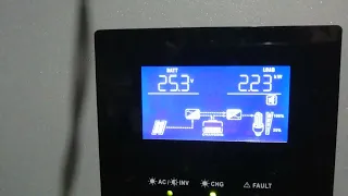 Инвертор EASUN работает на полную мощноть?