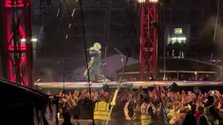 Ed Sheeran - Don't/No Diggity Mash up - Croke Park, Dublin - 23rd April 2022