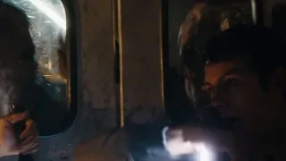 Don't turn on the lights... Cranks chase scene (Winston gets infected) [The Scorch Trials]
