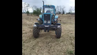 Весняна оранка трактором  МТЗ 82