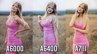 Sony a6000 vs Sony a6400 vs Sony A7iii - Can you SPOT the DIFFERENCE in Portrait Photography? [2024]
