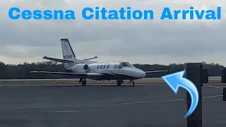 Cessna Citation CJ2 Arrival