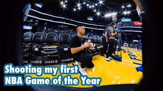 Shooting my first NBA game of the year! + How I edit my photos