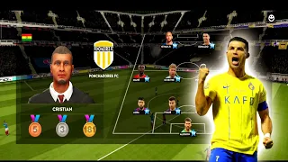 😥Raro Azul team facing Cristiano Ronaldo 98 in Dream League Soccer 2024⚽