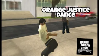 Gta samp android anim mod Dance Orange Justice