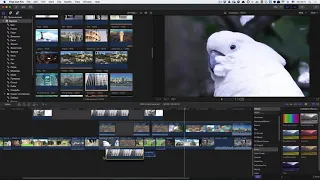 Final Cut Pro X 10.3 - Секондари Строилайн и Кампаунд