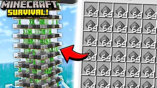 MEGA FARM de CREEPER no Minecraft Survival!