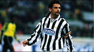 Roberto Baggio vs Tenerife 1994 UEFA Cup 3rd Round (1 Goal & 1 assist | All Touches & Actions)