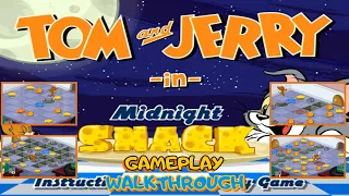 Tom And Jerry In Midnight Snack [FlashPlayer] - Gameplay Walkthrough - All Levels