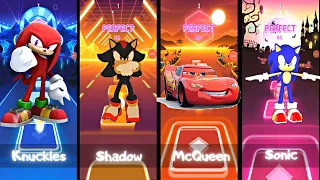 Tiles hop | Knuckles - Shadow - Sonic Prime - Lightning Mcqueen