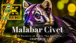 Malabar Civet - Chapter 5 "Wild Wonders of India: The Rare Ten”