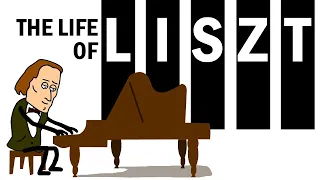 LISZT - Liebestraum (Love dream) & Franz Liszt life