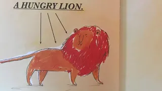 A Hungry Lion or a Dwindling assortment of Animals read aloud