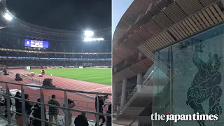 The opening of Japan's new National Stadium