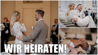 WIR HEIRATEN! 👰🏼‍♀️🤵🏼Unsere Standesamtliche Hochzeit - 07.05.2024