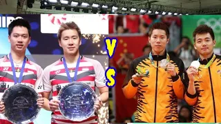 Kevin Sanjaya / Marcus Gideon vs Goh V Shem / Tan Wee Kiong Malaysia Open #badminton