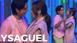 [HD] Ysabel Ortega at Miguel Tanfelix SUPER KILIG DANCE | Ysaguel FOCUS FANCAM All Out Sundays LIVE!