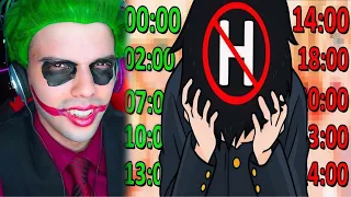 PASSEI 24 HORAS ASSISTINDO H3NT41S NA INTERNET... - Nyzi (SALVATORE REACT)