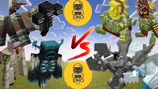 Minecraft mobs boss battles