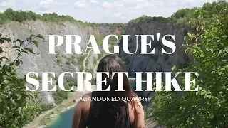 PRAGUE'S SECRET HIKE | ABANDONED QUARRY VELKA AMERIKA!