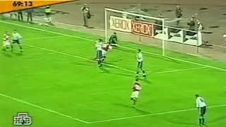Динамо (Москва, Россия) - СПАРТАК 2:4, Чемпионат России - 2000